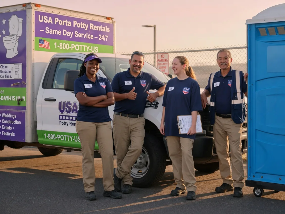 Porta Potty Rental company in Bowersville, OH