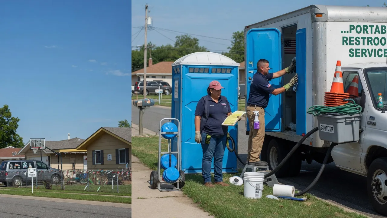 Portable Toilet Rental in Bowersville, OH near me